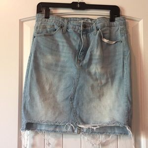 Brand new jean skirt- straight fit